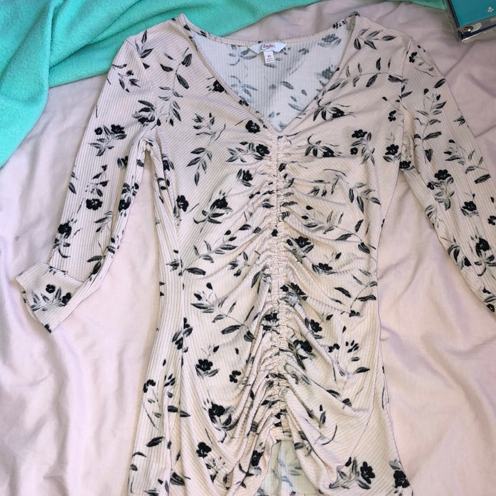 Tight fitting long sleeve shirt